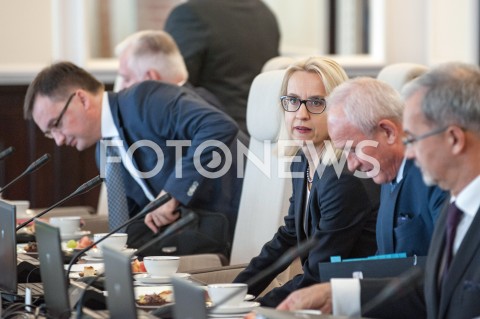  18.09.2018 WARSZAWA<br />POSIEDZENIE RADY MINISTROW<br />N/Z TERESA CZERWINSKA ZBIGNIEW ZIOBRO<br /> 
