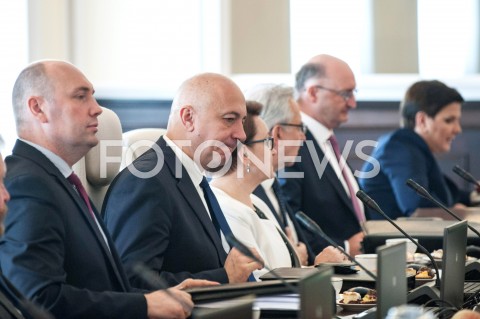  18.09.2018 WARSZAWA<br />POSIEDZENIE RADY MINISTROW<br />N/Z JOACHIM BRUDZINSKI<br /> 