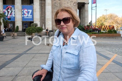  18.09.2018 WARSZAWA<br />SPOTKANIE RAFALA TRZASKOWSKIEGO Z PRZEDSTAWICIELAMI KONGRESU KOBIET<br />N/Z WANDA NOWICKA<br /> 