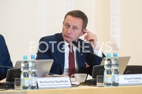  20.09.2018 WARSZAWA<br />POSIEDZENIE KOMISJI WERYFIKACYJNEJ<br />N/Z PAWEL RABIEJ<br /> 