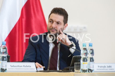  20.09.2018 WARSZAWA<br />POSIEDZENIE KOMISJI WERYFIKACYJNEJ<br />N/Z PATRYK JAKI<br /> 