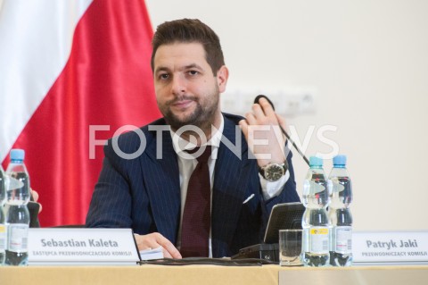  20.09.2018 WARSZAWA<br />POSIEDZENIE KOMISJI WERYFIKACYJNEJ<br />N/Z PATRYK JAKI<br /> 