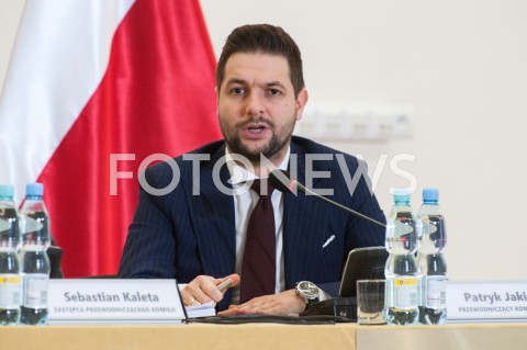  20.09.2018 WARSZAWA<br />POSIEDZENIE KOMISJI WERYFIKACYJNEJ<br />N/Z PATRYK JAKI<br /> 