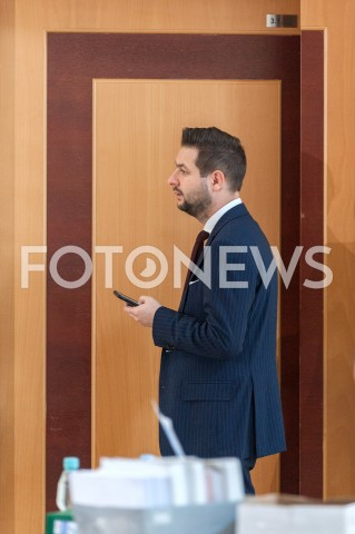  20.09.2018 WARSZAWA<br />POSIEDZENIE KOMISJI WERYFIKACYJNEJ<br />N/Z PATRYK JAKI<br /> 