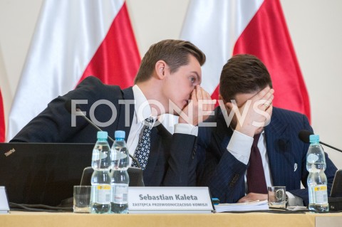  20.09.2018 WARSZAWA<br />POSIEDZENIE KOMISJI WERYFIKACYJNEJ<br />N/Z PATRYK JAKI SEBASTIAN KALETA<br /> 