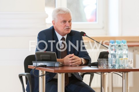  20.09.2018 WARSZAWA<br />POSIEDZENIE KOMISJI WERYFIKACYJNEJ<br />N/Z EDMUND SWIDERSKI<br /> 