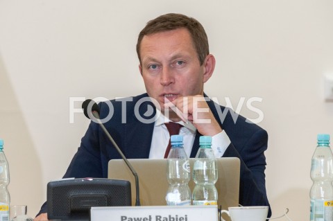  20.09.2018 WARSZAWA<br />POSIEDZENIE KOMISJI WERYFIKACYJNEJ<br />N/Z PAWEL RABIEJ<br /> 