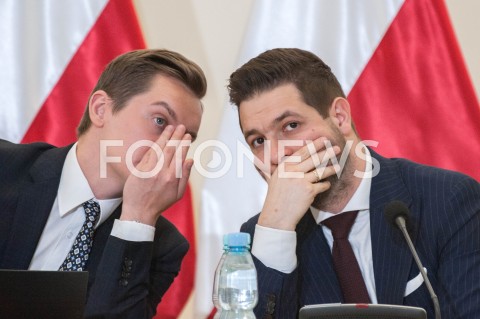  20.09.2018 WARSZAWA<br />POSIEDZENIE KOMISJI WERYFIKACYJNEJ<br />N/Z PATRYK JAKI SEBASTIAN KALETA<br /> 