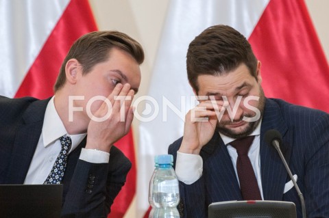  20.09.2018 WARSZAWA<br />POSIEDZENIE KOMISJI WERYFIKACYJNEJ<br />N/Z PATRYK JAKI SEBASTIAN KALETA<br /> 