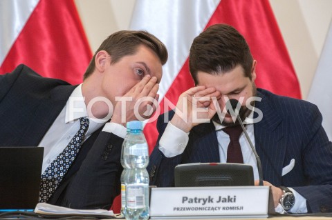  20.09.2018 WARSZAWA<br />POSIEDZENIE KOMISJI WERYFIKACYJNEJ<br />N/Z PATRYK JAKI SEBASTIAN KALETA<br /> 