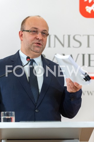  20.09.2018 WARSZAWA<br />KONFERENCJA MINISTRA SPRAWIEDLIWOSCI<br />N/Z LUKASZ PIEBIAK<br /> 