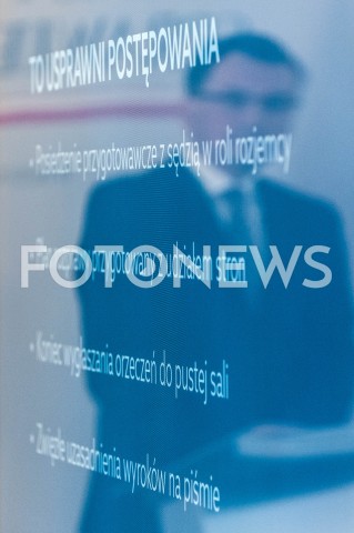  20.09.2018 WARSZAWA<br />KONFERENCJA MINISTRA SPRAWIEDLIWOSCI<br />N/Z ZBIGNIEW ZIOBRO<br /> 