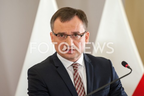  20.09.2018 WARSZAWA<br />KONFERENCJA MINISTRA SPRAWIEDLIWOSCI<br />N/Z ZBIGNIEW ZIOBRO<br /> 