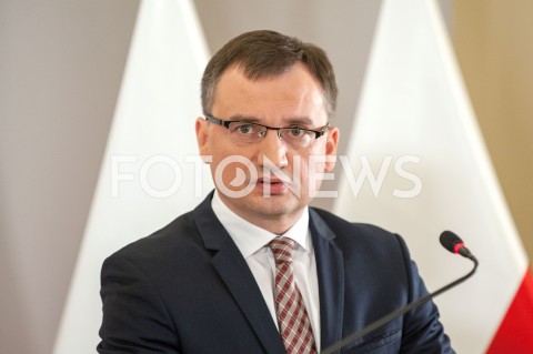  20.09.2018 WARSZAWA<br />KONFERENCJA MINISTRA SPRAWIEDLIWOSCI<br />N/Z ZBIGNIEW ZIOBRO<br /> 