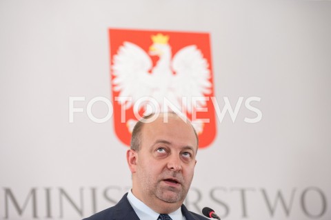  20.09.2018 WARSZAWA<br />KONFERENCJA MINISTRA SPRAWIEDLIWOSCI<br />N/Z LUKASZ PIEBIAK<br /> 