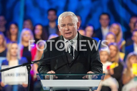  22.09.2018 WARSZAWA<br />KONWENCJA WYBORCZA PATRYKA JAKIEGO<br />N/Z JAROSLAW KACZYNSKI<br /> 