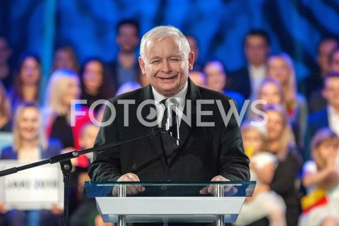 22.09.2018 WARSZAWA<br />KONWENCJA WYBORCZA PATRYKA JAKIEGO<br />N/Z JAROSLAW KACZYNSKI<br /> 