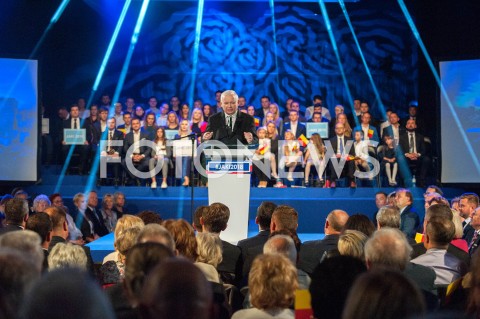  22.09.2018 WARSZAWA<br />KONWENCJA WYBORCZA PATRYKA JAKIEGO<br />N/Z JAROSLAW KACZYNSKI<br /> 
