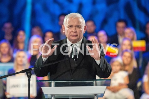  22.09.2018 WARSZAWA<br />KONWENCJA WYBORCZA PATRYKA JAKIEGO<br />N/Z JAROSLAW KACZYNSKI<br /> 