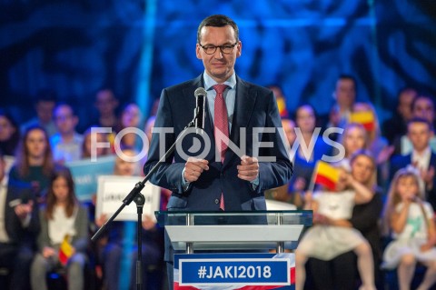  22.09.2018 WARSZAWA<br />KONWENCJA WYBORCZA PATRYKA JAKIEGO<br />N/Z MATEUSZ MORAWIECKI<br /> 