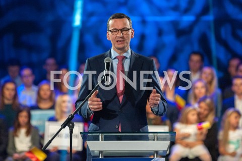  22.09.2018 WARSZAWA<br />KONWENCJA WYBORCZA PATRYKA JAKIEGO<br />N/Z MATEUSZ MORAWIECKI<br /> 