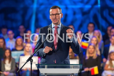  22.09.2018 WARSZAWA<br />KONWENCJA WYBORCZA PATRYKA JAKIEGO<br />N/Z MATEUSZ MORAWIECKI<br /> 