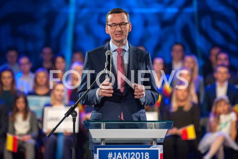  22.09.2018 WARSZAWA<br />KONWENCJA WYBORCZA PATRYKA JAKIEGO<br />N/Z MATEUSZ MORAWIECKI<br /> 