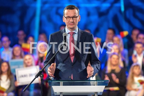  22.09.2018 WARSZAWA<br />KONWENCJA WYBORCZA PATRYKA JAKIEGO<br />N/Z MATEUSZ MORAWIECKI<br /> 