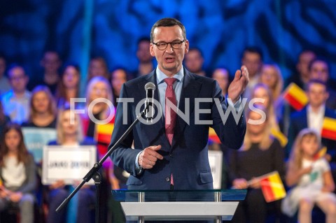  22.09.2018 WARSZAWA<br />KONWENCJA WYBORCZA PATRYKA JAKIEGO<br />N/Z MATEUSZ MORAWIECKI<br /> 