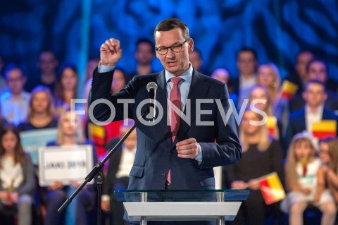  22.09.2018 WARSZAWA<br />KONWENCJA WYBORCZA PATRYKA JAKIEGO<br />N/Z MATEUSZ MORAWIECKI<br /> 