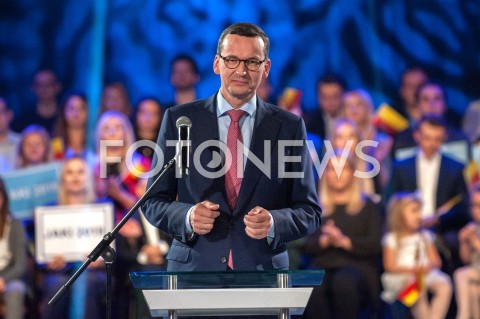  22.09.2018 WARSZAWA<br />KONWENCJA WYBORCZA PATRYKA JAKIEGO<br />N/Z MATEUSZ MORAWIECKI<br /> 