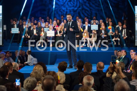  22.09.2018 WARSZAWA<br />KONWENCJA WYBORCZA PATRYKA JAKIEGO<br />N/Z PATRYK JAKI<br /> 