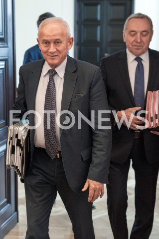  25.09.2018 WARSZAWA<br />POSIEDZENIE RADY MINISTROW W WARSZAWIE<br />N/Z KRZYSZTOF TCHORZEWSKI HENRYK KOWALCZYK<br /> 