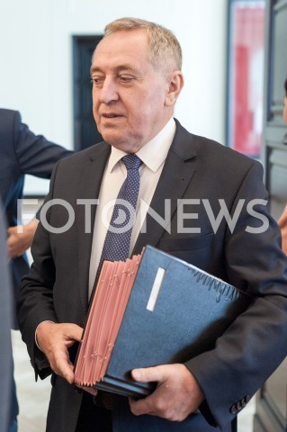  25.09.2018 WARSZAWA<br />POSIEDZENIE RADY MINISTROW W WARSZAWIE<br />N/Z HENRYK KOWALCZYK<br /> 