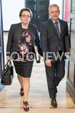  25.09.2018 WARSZAWA<br />POSIEDZENIE RADY MINISTROW W WARSZAWIE<br />N/Z MAREK ZAGORSKI ANNA ZALEWSKA<br /> 