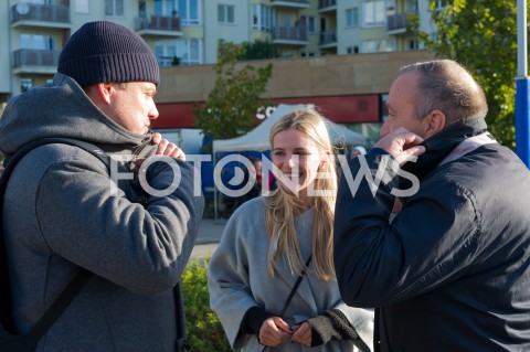  25.09.2018 WARSZAWA<br />KAMPANIA SAMORZADOWA PO W WARSZAWIE<br />N/Z RAFAL TRZASKOWSKI GRZEGORZ SCHETYNA ALEKSANDRA GAJEWSKA<br /> 