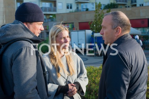  25.09.2018 WARSZAWA<br />KAMPANIA SAMORZADOWA PO W WARSZAWIE<br />N/Z RAFAL TRZASKOWSKI GRZEGORZ SCHETYNA ALEKSANDRA GAJEWSKA<br /> 