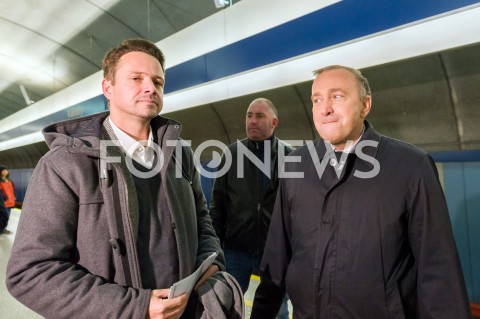  25.09.2018 WARSZAWA<br />KAMPANIA SAMORZADOWA PO W WARSZAWIE<br />N/Z RAFAL TRZASKOWSKI GRZEGORZ SCHETYNA<br /> 