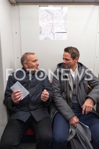  25.09.2018 WARSZAWA<br />KAMPANIA SAMORZADOWA PO W WARSZAWIE<br />N/Z RAFAL TRZASKOWSKI GRZEGORZ SCHETYNA<br /> 