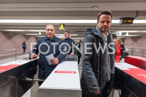  25.09.2018 WARSZAWA<br />KAMPANIA SAMORZADOWA PO W WARSZAWIE<br />N/Z RAFAL TRZASKOWSKI GRZEGORZ SCHETYNA<br /> 