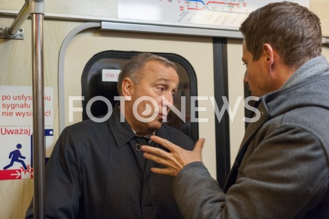  25.09.2018 WARSZAWA<br />KAMPANIA SAMORZADOWA PO W WARSZAWIE<br />N/Z RAFAL TRZASKOWSKI GRZEGORZ SCHETYNA<br /> 