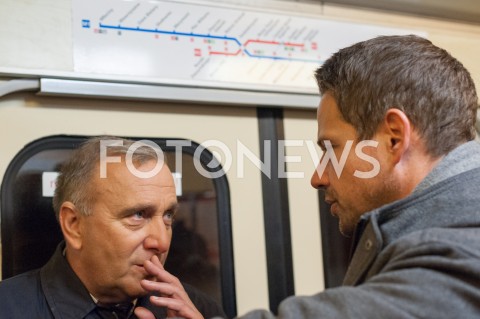  25.09.2018 WARSZAWA<br />KAMPANIA SAMORZADOWA PO W WARSZAWIE<br />N/Z RAFAL TRZASKOWSKI GRZEGORZ SCHETYNA<br /> 