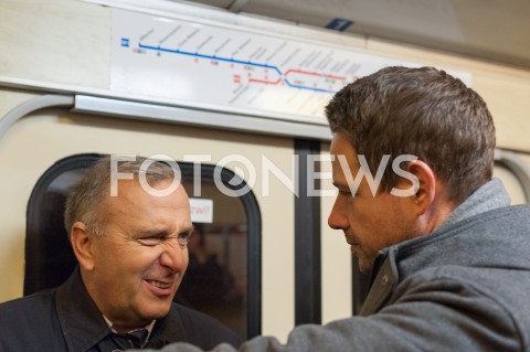  25.09.2018 WARSZAWA<br />KAMPANIA SAMORZADOWA PO W WARSZAWIE<br />N/Z RAFAL TRZASKOWSKI GRZEGORZ SCHETYNA<br /> 