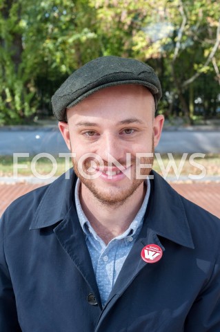  26.09.2018 WARSZAWA<br />
KAMPANIA WYBORCZA JANA SPIEWAKA<br />
N/Z JAN SPIEWAK<br />
 