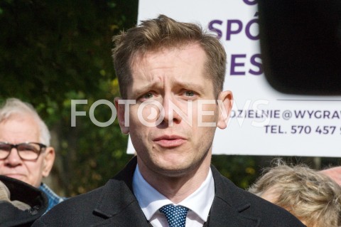 26.09.2018 WARSZAWA<br />
KAMPANIA WYBORCZA JANA SPIEWAKA<br />
N/Z SEBASTIAN LISZKA<br />
 