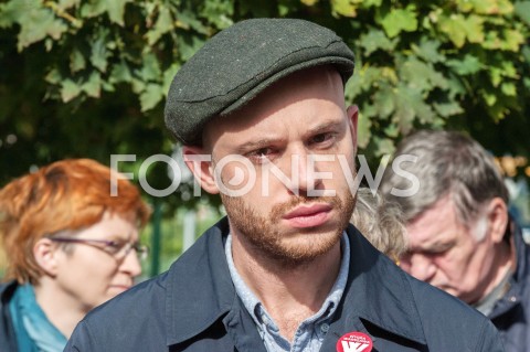  26.09.2018 WARSZAWA<br />
KAMPANIA WYBORCZA JANA SPIEWAKA<br />
N/Z JAN SPIEWAK<br />
 