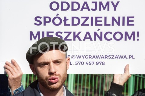  26.09.2018 WARSZAWA<br />
KAMPANIA WYBORCZA JANA SPIEWAKA<br />
N/Z JAN SPIEWAK<br />
 