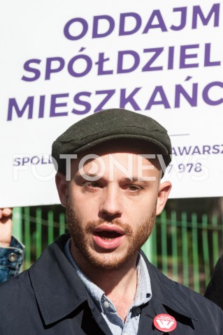  26.09.2018 WARSZAWA<br />
KAMPANIA WYBORCZA JANA SPIEWAKA<br />
N/Z JAN SPIEWAK<br />
 