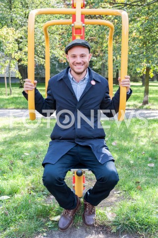  26.09.2018 WARSZAWA<br />
KAMPANIA WYBORCZA JANA SPIEWAKA<br />
N/Z JAN SPIEWAK<br />
 