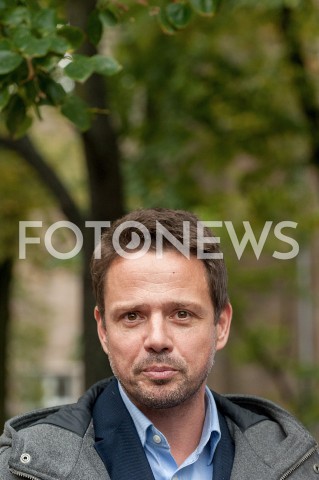  27.09.2018 WARSZAWA<br />BRIEFING PRASOWY KANDYDATA NA PREZYDENTA WARSZAWY RAFALA TRZASKOWSKIEGO NA TEMAT SPORTU W WARSZAWIE<br />N/Z RAFAL TRZASKOWSKI<br /> 